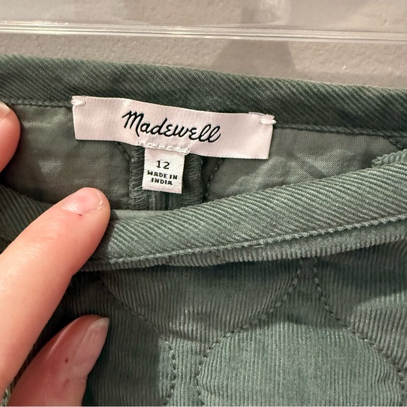 Madewell Corduroy Quilted Mini Skirt-12 - Picture 3 of 6